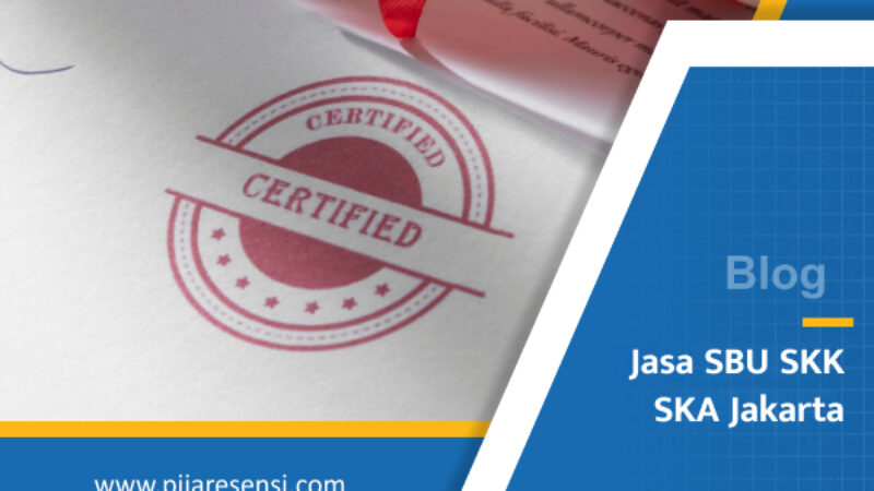 Jasa SBU SKK SKA Jakarta